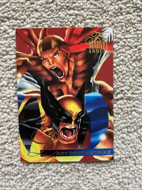 1994 Flair Marvel Annual Lady Deathstrike